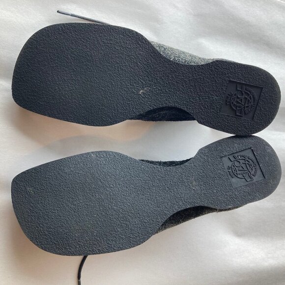 ESPACE By Robert Clergerie Women's Size 6 Chukka Boot Black Gray Y2K - Picture 8 of 13